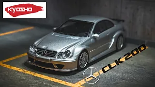 Unboxing Kyosho 1:64 Mercedes Benz CLK DTM AMG Street Version Silver