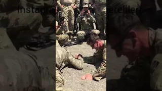 Türk KOMANDO/ amerikan askeri bilek güreşi