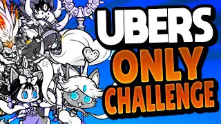 ONLY USING MY 10 BEST UBERS in 1 LINE UP | Battle Cats (Update 12.0)