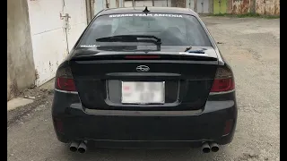 Установка STI Lip спойлера