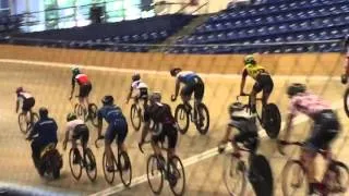 16.01.17 Carson Velodrome VSC Madison 40-lap (10k) Warmup