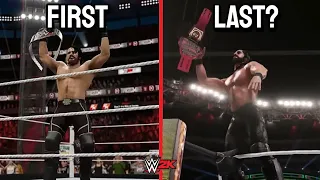 WWE 2K: Every Seth Rollins World Title win (2015 - 2023) Highlights