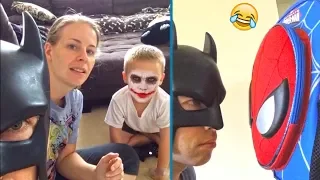 TRY NOT TO LAUGH - Funniest BatDad Vines Compilation (Impossible!) | BEST VINES