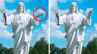 20 Mysterious Statues Caught Moving On Camera