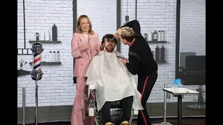 Olivia Wilde and Ellen DeGeneres Team Up to Chop Off Jason Sudeikis' Hair on TV  - News 247