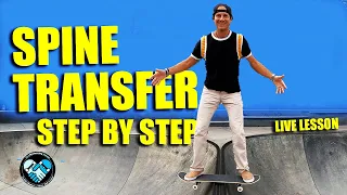 Learn how to skate a Spine Ramp