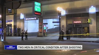 2 men shot in Loop shooting
