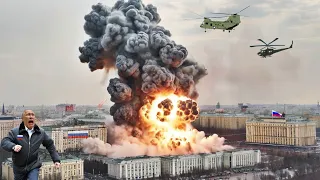 TODAY! Putin did not survive the Ukrainian nuclear explosion that occurred in a Moscow building