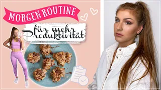 Meine PRODUKTIVE Morgenroutine im Winter 🔥 (mit Homeworkout Inspiration)