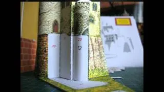 Paper Model - Castle Lichtenstein - Schreiber Bogen