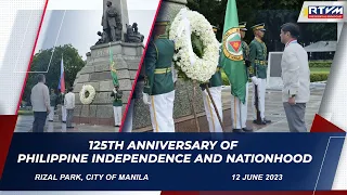 125th Anniversary of Philippine Independence and Nationhood  6/12/2023