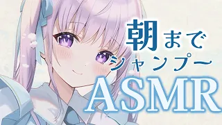 【ASMR ８時間】朝までずっとメイドのシャンプー。安眠用.。o○【Vtuber #ロゼフルール】