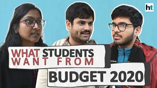 If I Were FM | Education, Health, Defence: Students' advice on Budget 2020