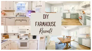 🌟2020🌟DIY FARMHOUSE KITCHEN | REDOING KITCHEN ON A BUDGET | Farmhouse Kitchen Remodel 2020