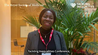 Professor Bola Owolabi at RSM Tackling Inequalities Conference