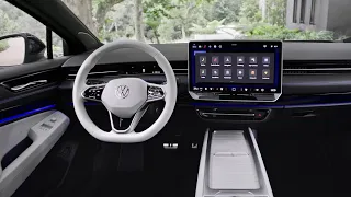 VOLKSWAGEN ID.7 2024 - beautiful INTERIOR details (new INFOTAINMENT system)