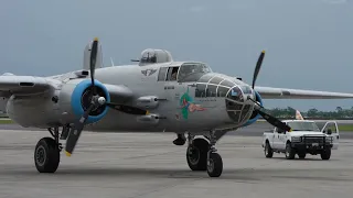 B-25 Engine Start