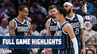 Dallas Mavericks Team Highlights vs. LA Clippers | 5/1/24