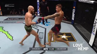 Dustin Poirier vs Conor McGregor   Poirier  highlights Slow Motion