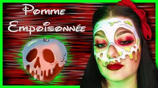 POMME EMPOISONNEE 🍎 MAQUILLAGE HALLOWEEN 1/8 - Lety Makey