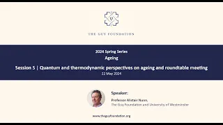 Alistair Nunn (2024) Quantum and thermodynamic perspectives on ageing