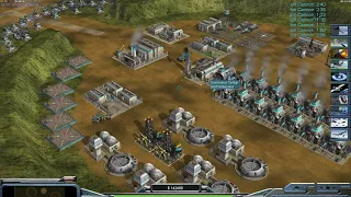 Circle Map Circle Win [Reborn Mod] 1 v 7 Hard | Command & Conquer Zero Hour | USA Commander in Chief