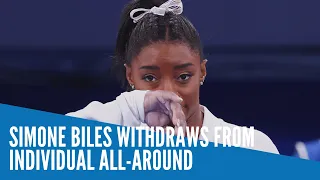 Simone Biles withdraws from individual all-around