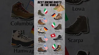 Best Hiking Boots In The World | #shorts