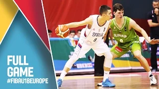 Serbia v Slovenia - Full Game - FIBA U18 European Championship 2016