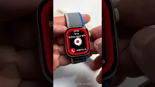 HK9 Pro Plus SmartWatch Siren Function Review🔥 Amazing Apple Watch Series 9 Replica #shorts #viral