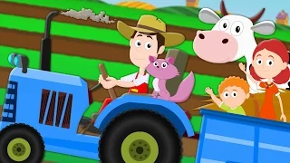 Farmer In The Dell | Nursery Rhymes For Kids | Baby Songs | Childrens Video