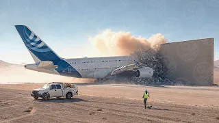 New Aircraft Extreme Testing: Crash Testing of the Plane Before It's Ready for Commercial Flight