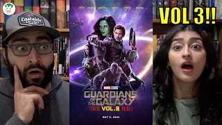 GUARDIANS OF THE GALAXY VOLUME 3 TRAILER REACTION