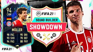 UNBELIEVABLE 94 TOTS MULLER SQUAD BUILDER SHOWDOWN!! - FIFA 21 ULTIMATE TEAM