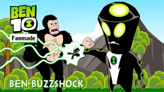 NMT Cartoon | Ben 10 Buzzshock | Fanmade Transformation