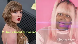 Taylor Swift Playlist Messages (Cupcakke Remoan)