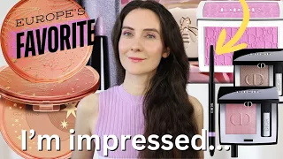 UNEXPECTED | I tried EUROPE’S FAVORITE bronzer & Dior Lilac eyeliner | New Mono eyeshadows