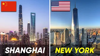 Shanghai vs New York City Comparison | China vs United States | Compare The City