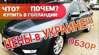 Горячие предложения в Голландии и Цены на авто в Украине. осмотр авто под заказ.