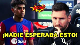 🚨¡ÚLTIMA HORA! ¡MIRA LO QUE DIJO MESSI SOBRE LAMINE! NOTICIAS DEL BARCELONA HOY