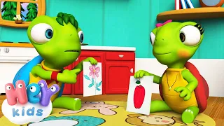 A Família Tartaruga 🐢 Desenho infantil musical | HeyKids - Musicas infantil