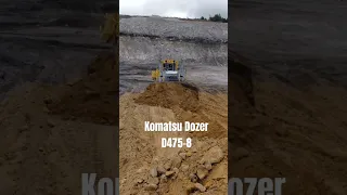 Dozer Komatsu D475-8 #komatsu #dozer #fyp