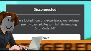 You have been banned for Infinite Jumping