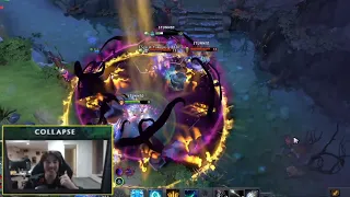 Collapse Approved reaction on Yatoro's Perfect Chronosphere vs Shopify