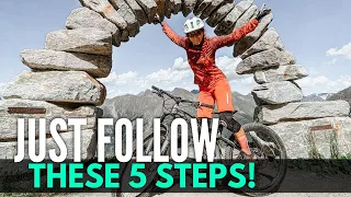 Step-by-Step TRACKSTAND Tutorial - Learn to stand on your MTB in 5 steps!