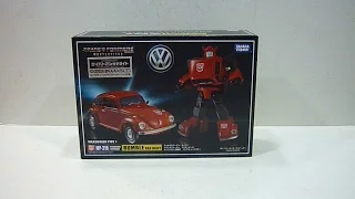 TakaraTomy Transformers Masterpiece  MP-21R Cybertron Espionage Bumble Bee Red Body Review