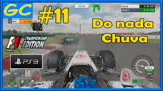 A chuva atrapalhou -  F1 Championship Edition #11 (PS3)