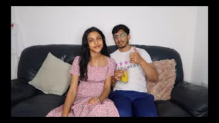 HOW MANY EX'S HAVE YOU GOT? | HOT CHAIR QUESTIONS | COUPLE CHALLENGE | FAIZAAN AND AMNA