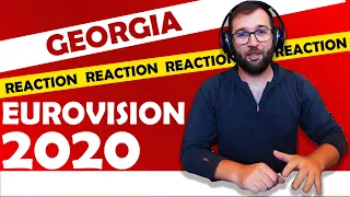 React to Eurovision 2020 Georgia Take Me As I Am Tornike Kipiani