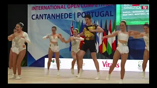 Aerodance (ESP-MONC)- JUNIOR qualifications  Aerobic gymnastic Fig open 2024, CANTANHEDE